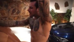 A Raw Garage Orgy Gang Sex