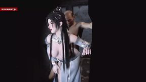 Animated Aphrodite: Volumes and Curves - 3D Animation Hentai