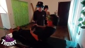Lady Milf & Tonny231 go wild with a big cock masseur in PODOLATRIC MASSAGE THERAPY Part 2