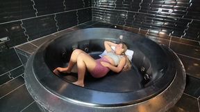 Keeping and punishing my wicked slave between my breasts! By Raquel Fisher and Sabrina