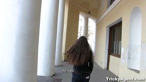 Tricky Agent - Have fun Stephanie Moon with my teen porn cock