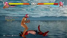 Alisa Ignites the Stage with Seductive Striptease in Hot Tekken Hentai Fantasy