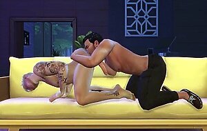 Gay 3d hentai - first time anal with a man