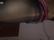 Un Video que le Grabe a mi Macho Mostrando mi Gran Culo y Piernas