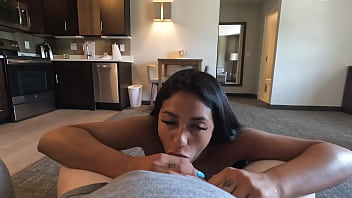 Serena Santos blows her biggest fan