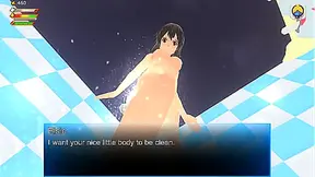 Femdom University 3D Game - Toilet Giantess Piss