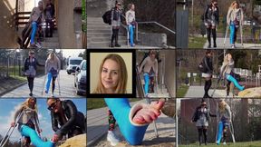 Alecia LLC a Crutch in the Park (in HD 1920X1080)