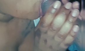 Giving him a quick blowjob ????