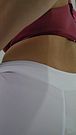 Testando shorts branco pra vê se marca a Calcinha