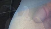 Unboxing blue pantyhose masturbation!