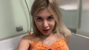 Masturbation in the Bathroom in Boots