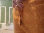 nice cock jewelry while I take a piss
