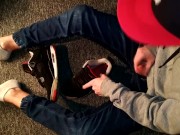 SNEAKERS PLAY AND CUM JORDAN RETRO IV