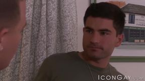Extremely good looking Vadim Black and Brandon Wilde enjoy their anal sex
