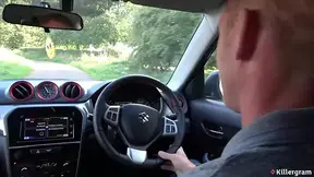 KILLERGRAM - Chantelle Fox Teases Marc Rose In The Car Before Wild Sex On A Secluded Country Lane