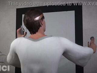 Gothic MILF with a giant ass rides a lucky young stud's big dong - 3D Manga - OCICI