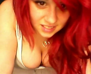 Appetizing red haired webcam curvy nympho in hels worked for me