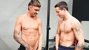 Fit Gays Anal Fucking In The Gym After Working Time With Kyle Wyncrest