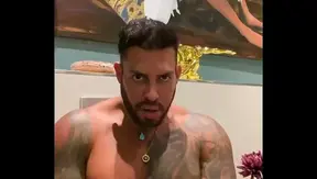 Viktor Rom Shows Off Chiseled Latino Body, JERKS OFF Spreads Cheeks – 18+