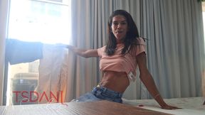 cheguei no ap e so me deu vontade de relaxar.