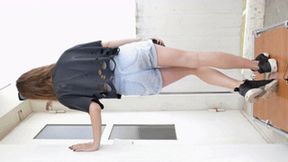 Floor-face humiliated by dirty Reebok Instapump sneakers (part 2 of 8), flo435x 2160p