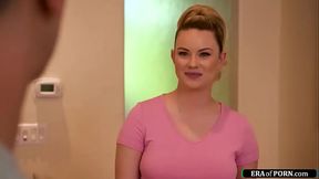 EraOfPorn.com - Babysitter anal fucked by boss stepson