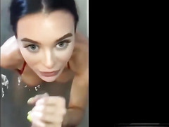 Sexy and Horny Lana Rhoades Gets Fucked in the Shower by her Ex Husband