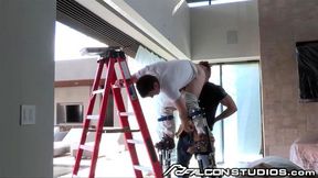 FalconStudios Alex Mecum Makes Dustin Blow his Load!