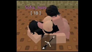 Cogiendo en roblox