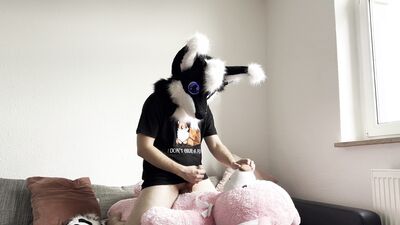 Furry Fursuit Coudle and Fuck Giant Plush Bear Plushophilia Plushie