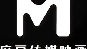 Asian nurse helps virgin lose cherry in threesome