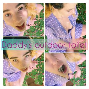 Daddys Outdoor Toilet