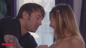 Charming Mia Kay rides and sucks in a sizzling romp