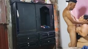 I Find My Perverted Stepfather Looking at My Underwear and He Ends up Fucking Hard with His Big Cock Leaving Me Covered in Cum