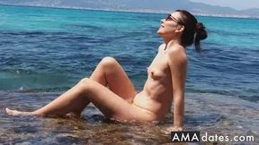 Public Nudity: Up-Skirt, No Panties Bike Ride