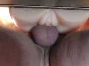 Big thick cock Chub fucks anal toy
