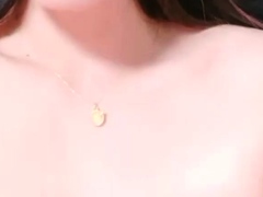 Cumshot amateur MILF suck and jerks dude in the bedroom