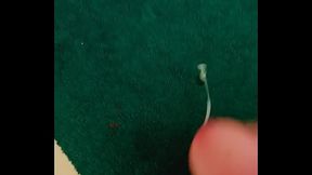 Stroking My Fat Cock, and Spraying a MASSIVE LOAD of Hot SEMEN