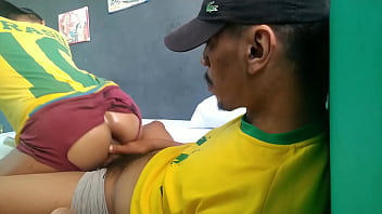 O Chefe da Bocada Ficou Nervoso Porque o Brasil Perdeu e Descontou Sua Raiva No Meu Rabo