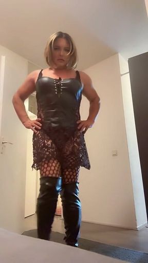 I Dressed up as a Woman, Put on Makeup, How Do You Like It?