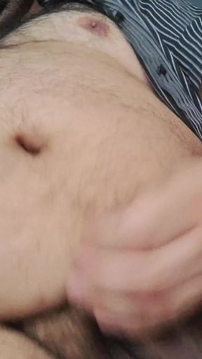 Fat Gamer Addicted to Masturbating