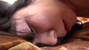 Well-proportioned mademoiselle's blowjob porn