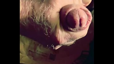 Foreskin Creampie after Long Foreskin Stretch Session
