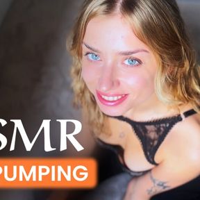 ASMR. A sexy petite blonde Lissa Piccola Mic Pumping Your Cock and Make You Cum