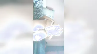 Solo twink jacks off with anal toy and cums hard