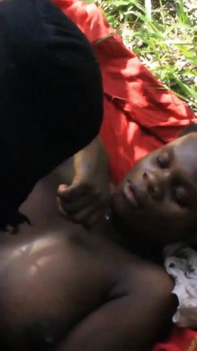 I TOOK MY AFRICAN BLACK SEXY FRIEND TO THE FARM TO FUCK THAT JUICY PUSSY   Clip 3