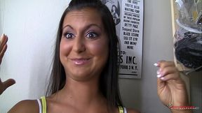 An amateur babe Cassidy Morgan wants you to Paint Her Face!