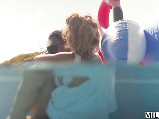 MILFY Wicked Blond mother I'd like to fuck Kate Dalia Has to Sneak Her Male Toy Out Of The Abode When Hubby Comes Home Early