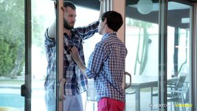 NextDoorStudios Crazy Lad Lures Stepbro's Str8 Homie four Humid Drilling!