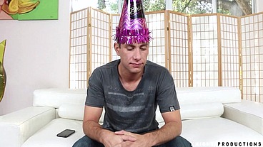 Sarah Jessie Gives Brad Birthday Surprise Sex